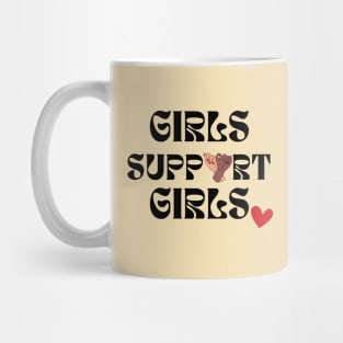 Girls Support Girls - International Woman's day Mug